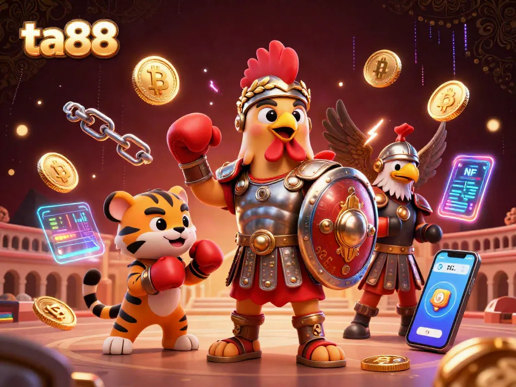 Place bets with ta88 while enjoying a vibrant 3D casino scene full of energy and excitement.